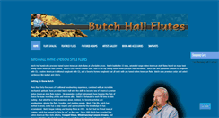 Desktop Screenshot of butchhallflutes.com